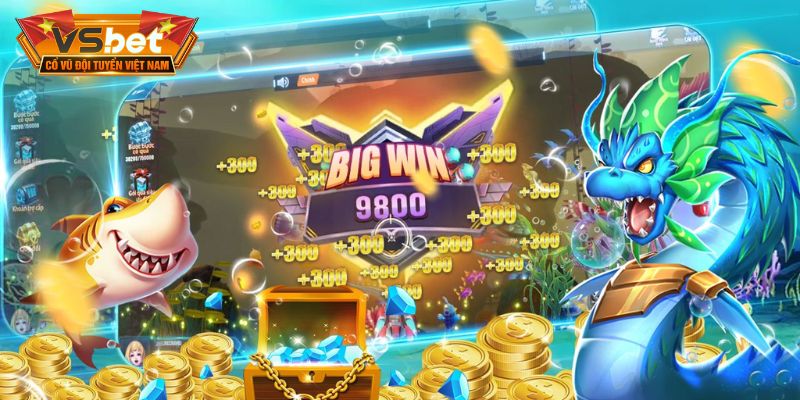 Hệ thống vũ khí và sinh vật trong bắn cá tại VSBET