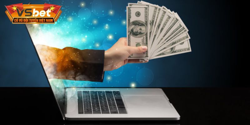 Rút tiền VSBET là thao tác giúp hội viên quy đổi thành quả