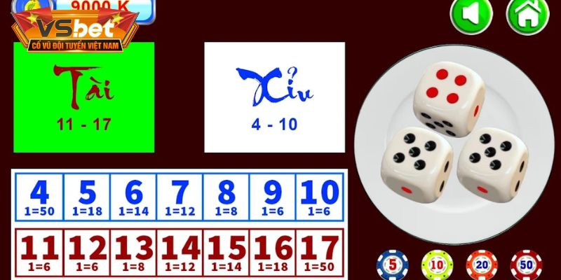 VSBET tài xỉu thu hút sự chú ý của đông đảo cộng đồng 