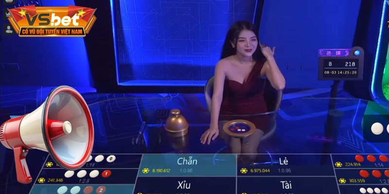 Xóc đĩa live mang đến không gian giải trí kịch tính